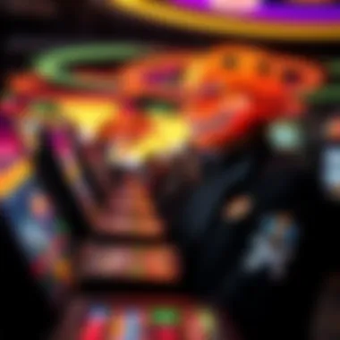 Technological Innovations in Gambling Illustration of advanced technology in gambling