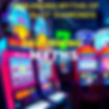 Debunking Myths of Slot Machine Payouts Graphic depicting common myths about slot machine payouts
