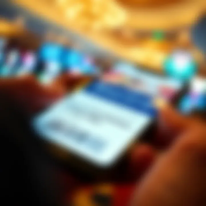 A close-up of a mobile device displaying promotion codes for Encore