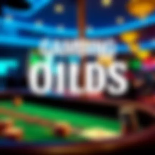 Graphical representation of gambling odds