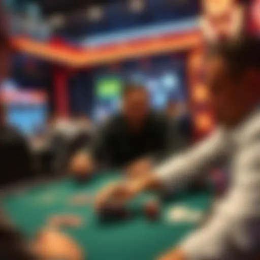 Dynamic Online Poker Tournament Scene Dynamic online poker tournament scene