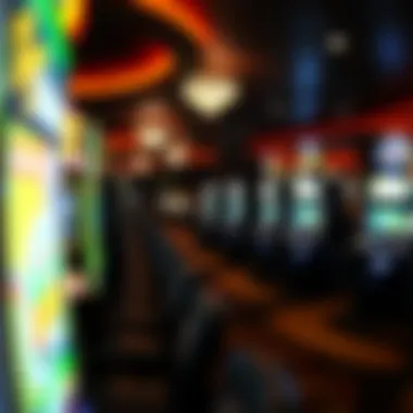 Gaming Area at Rivers Casino Inside gaming area of Rivers Casino