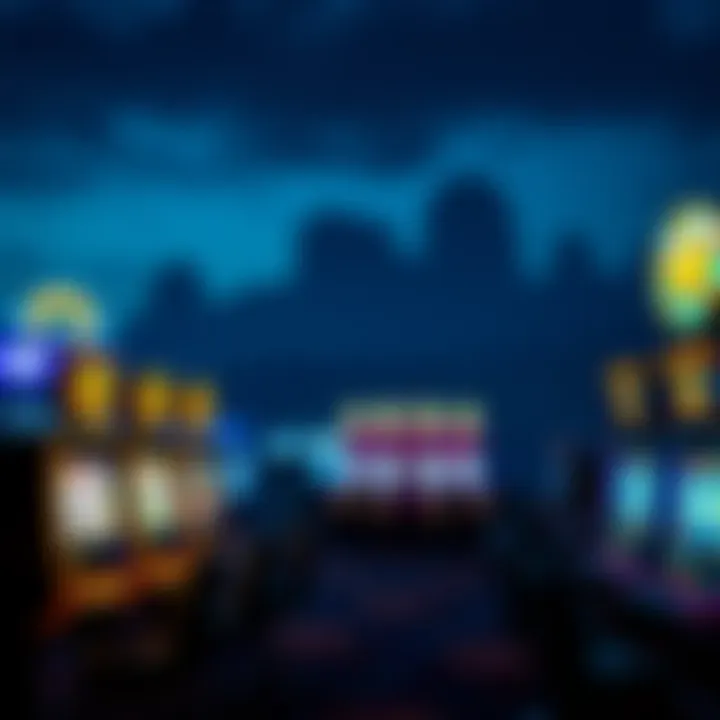 A captivating gaming landscape featuring various scatter slots