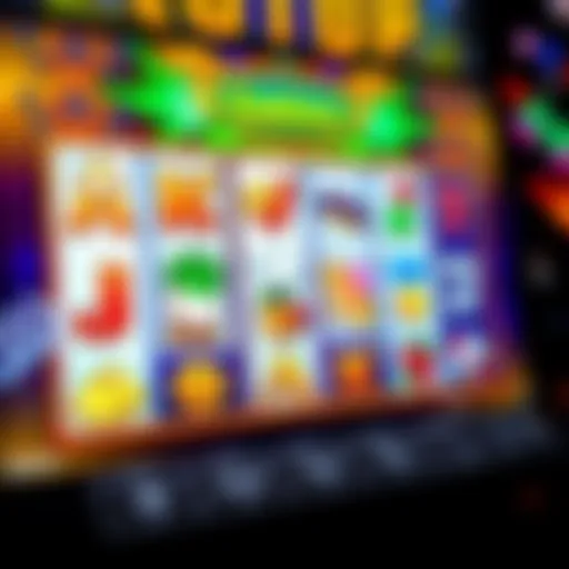 Mechanics of Scatter Symbols Vibrant scatter slot symbols displayed on a game screen