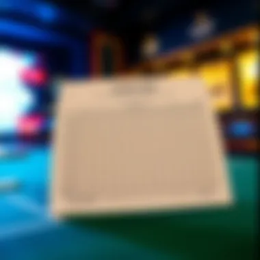 Example of a completed score sheet