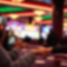 Visual representation of online gambling incentives