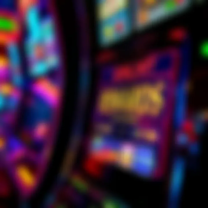A close-up of the rewards system display on a slot machine