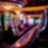 A visual representation of various casino games available to players