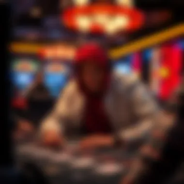 Security in Online Poker with VPNs Secure online poker environment illustration