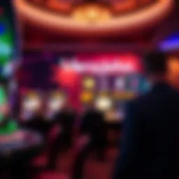 Vivid representation of Verajohn's gaming platform interface