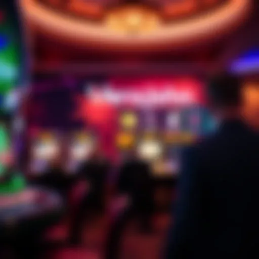 Vivid representation of Verajohn's gaming platform interface